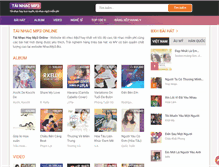 Tablet Screenshot of nhacmp3.biz